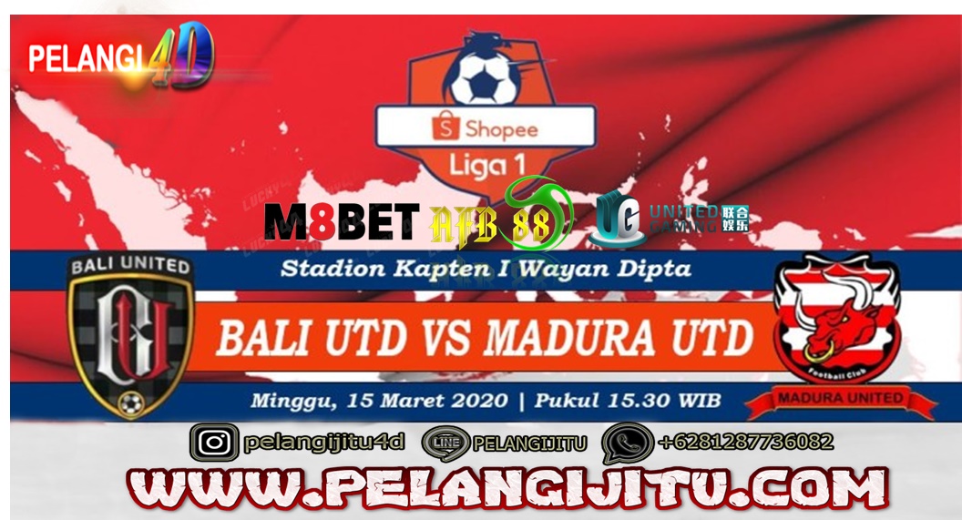 Prediksi Bali United Vs Madura United 15 Maret 2020 Pukul 15.30 WIB