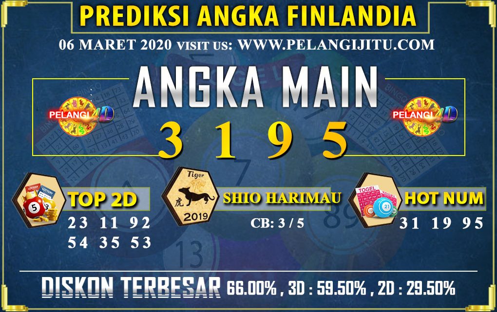 PREDIKSI TOGEL FINLANDIA POOLS 06 MARET 2020