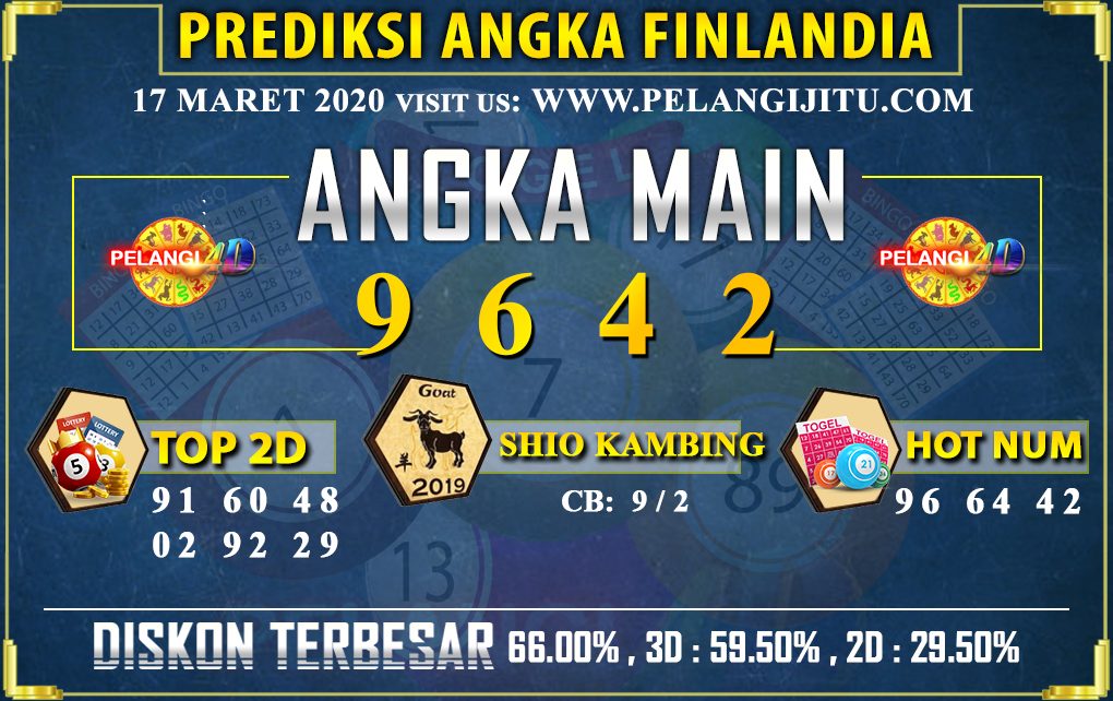 PREDIKSI TOGEL FINLANDIA LOTTERY 18 MARET 2020