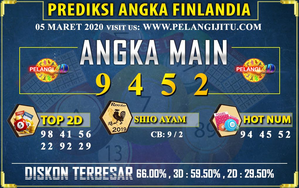 PREDIKSI TOGEL FINLANDIA POOLS 05 MARET 2020