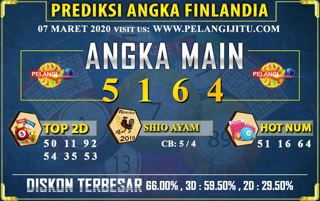 PREDIKSI TOGEL FINLANDIA POOLS 07 MARET 2020