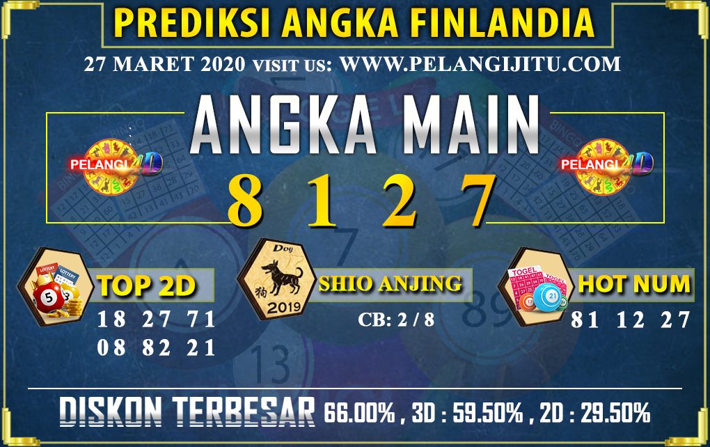 PREDIKSI TOGEL FINLANDIA LOTTERY 27 MARET 2020