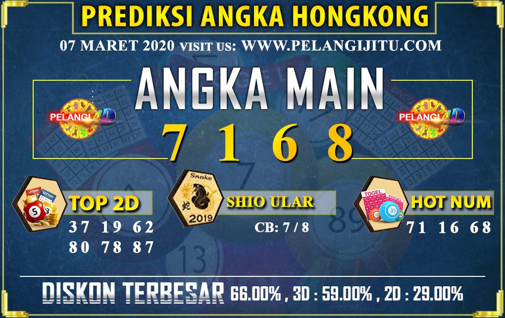 PREDIKSI TOGEL HONGKONG POOLS 07 MARET 2020