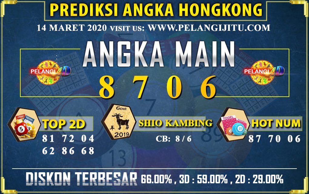 PREDIKSI TOGEL HONGKONG POOLS 14 MARET 2020