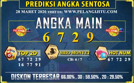 PREDIKSI TOGEL SENTOSA POOLS 28 MARET 2020