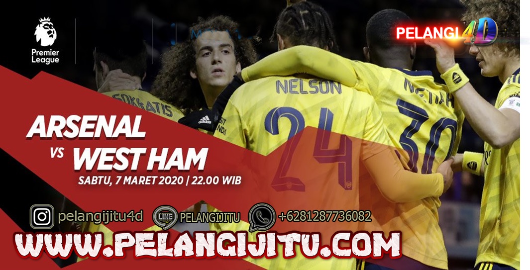 Prediksi Arsenal Vs West Ham United 07 Maret 2020 Pukul 22.00 WIB