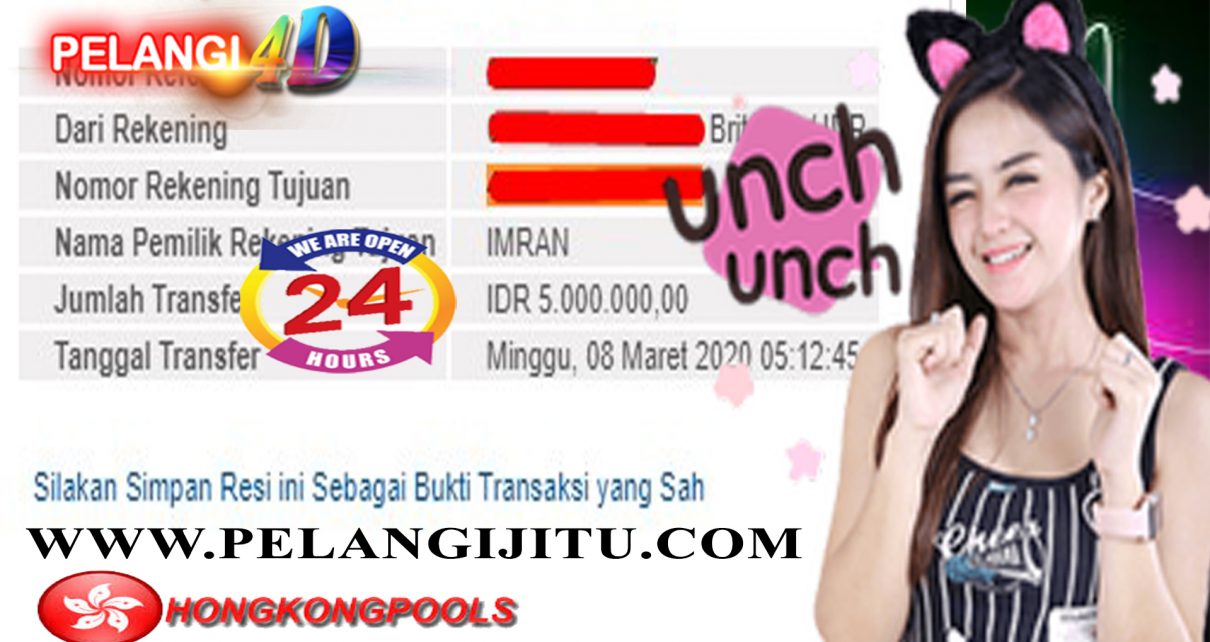 MEMBER PELANGI4D WD TOGEL HONGKONG 5JT, LUNAS!!!