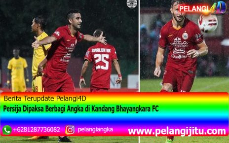 Persija Dipaksa Berbagi Angka di Kandang Bhayangkara FC