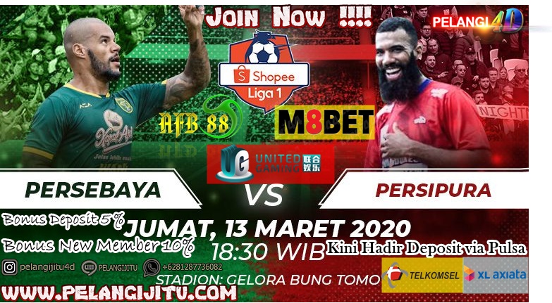 Persebaya vs Persipura 2020 : Waspadai Kebangkitan Tim Tamu