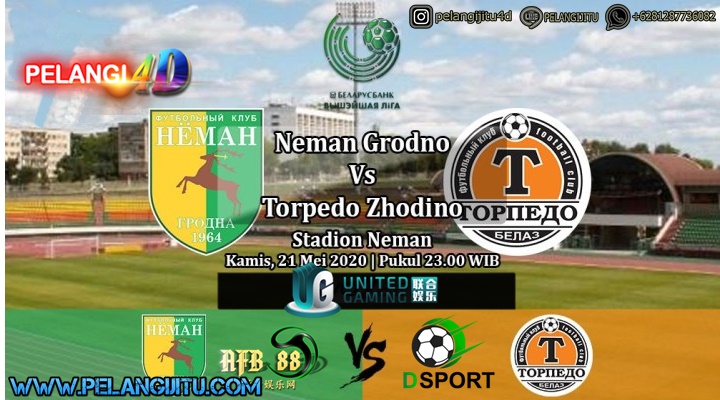 Prediksi Neman Grodno Vs Torpedo Zhodino 21 Mei 2020