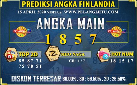 PREDIKSI TOGEL FINLANDIA LOTTERY 15 MEI 2020