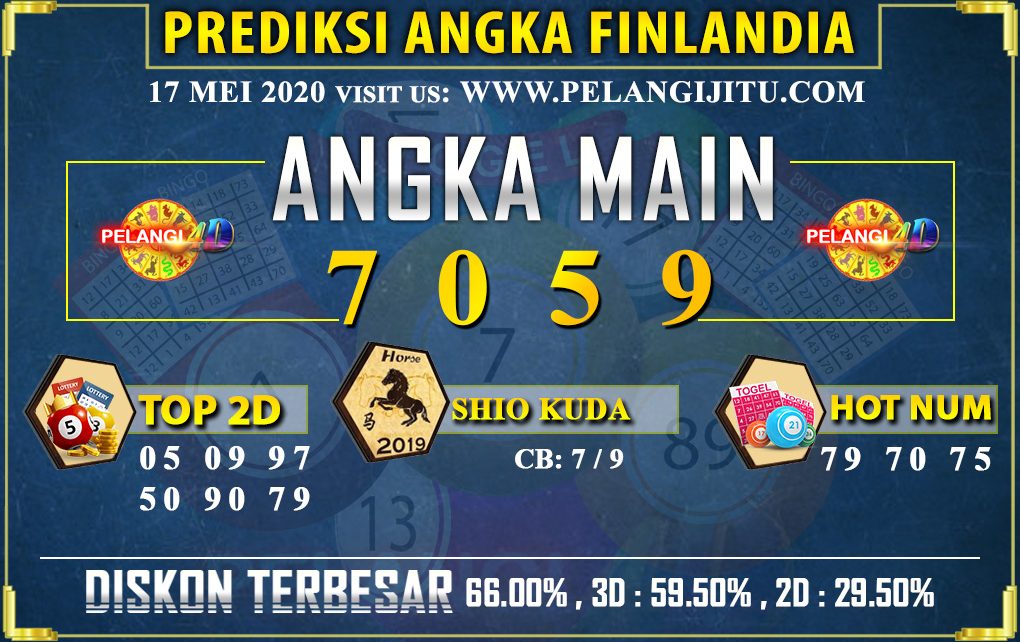 PREDIKSI TOGEL FINLANDIA LOTTERY 17 MEI 2020