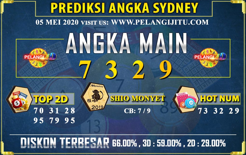 PREDIKSI TOGEL SYDNEY POOLS 05 MEI 2020