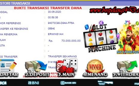 Member Pelangi4d Jackpot Joker Slot 73JT