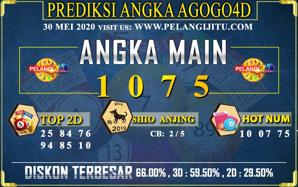 PREDIKSI TOGEL AGOGO4D 30 MEI 2020