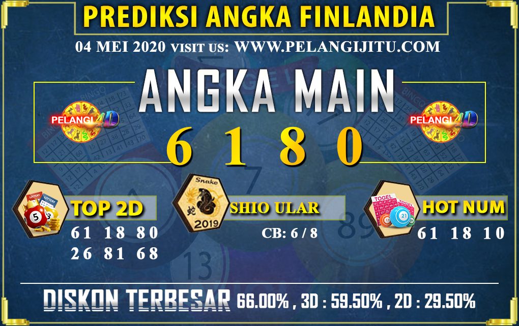 PREDIKSI TOGEL FINLANDIA LOTTERY 04 MEI 2020