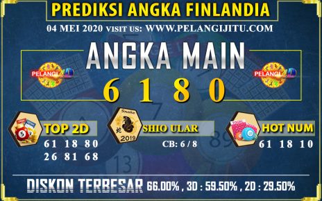 PREDIKSI TOGEL FINLANDIA LOTTERY 04 MEI 2020