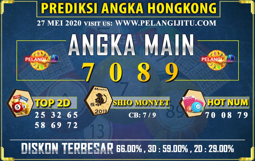 PREDIKSI TOGEL HONGKONG POOLS 27 MEI 2020