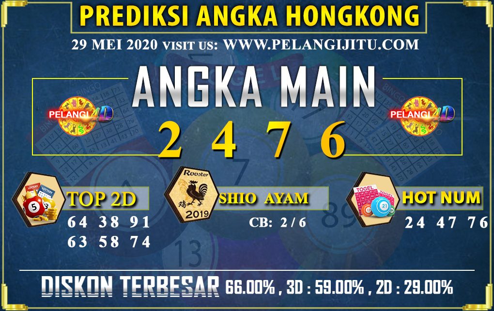 PREDIKSI TOGEL HONGKONG POOLS 29 MEI 2020