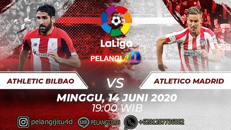 Prediksi Athletic Bilbao Vs Atletico Madrid 14 Juni 2020
