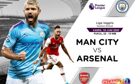 Prediksi Manchester City vs Arsenal 18 Juni 2020