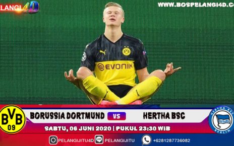 Prediksi Borussia Dortmund Vs Hertha BSC 06 Juni 2020