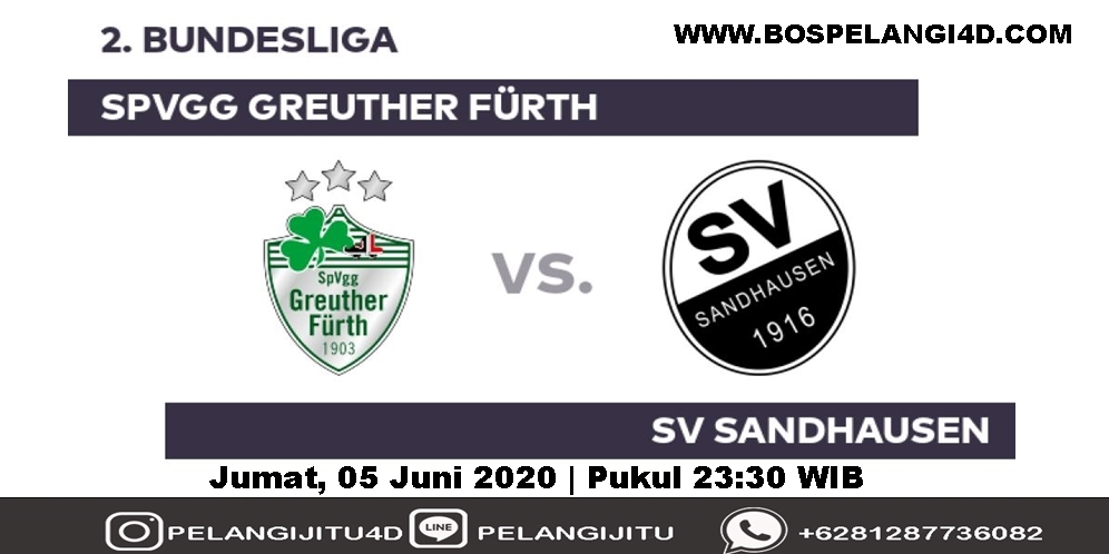 Prediksi Greuther Furth vs SV Sandhausen 5 Juni 2020