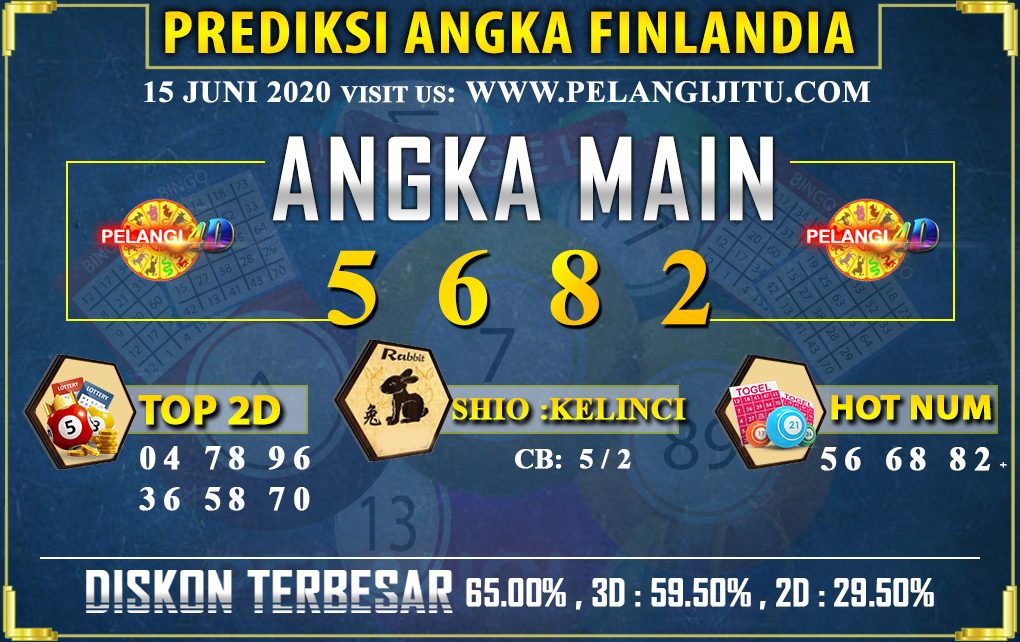 PREDIKSI TOGEL FINLANDIA LOTTERY 15 JUNI 2020