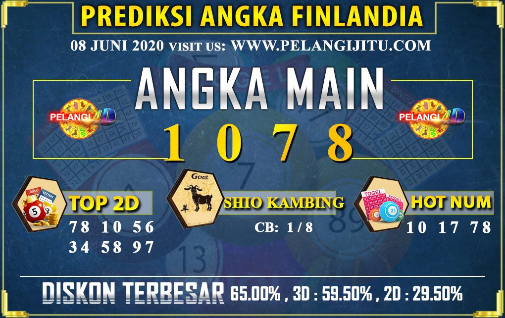 PREDIKSI TOGEL FINLANDIA LOTTERY 08 JUNI 2020