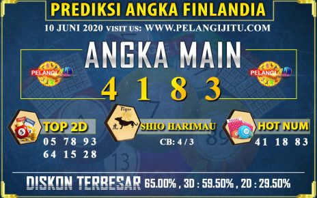 PREDIKSI TOGEL FINLANDIA LOTTERY 10 JUNI 2020