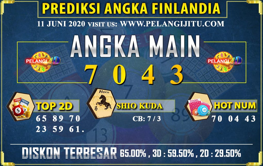 PREDIKSI TOGEL FINLANDIA LOTTERY 11 JUNI 2020