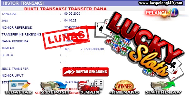 Member Pelangi4d Jackpot Slot 20.500.000.00