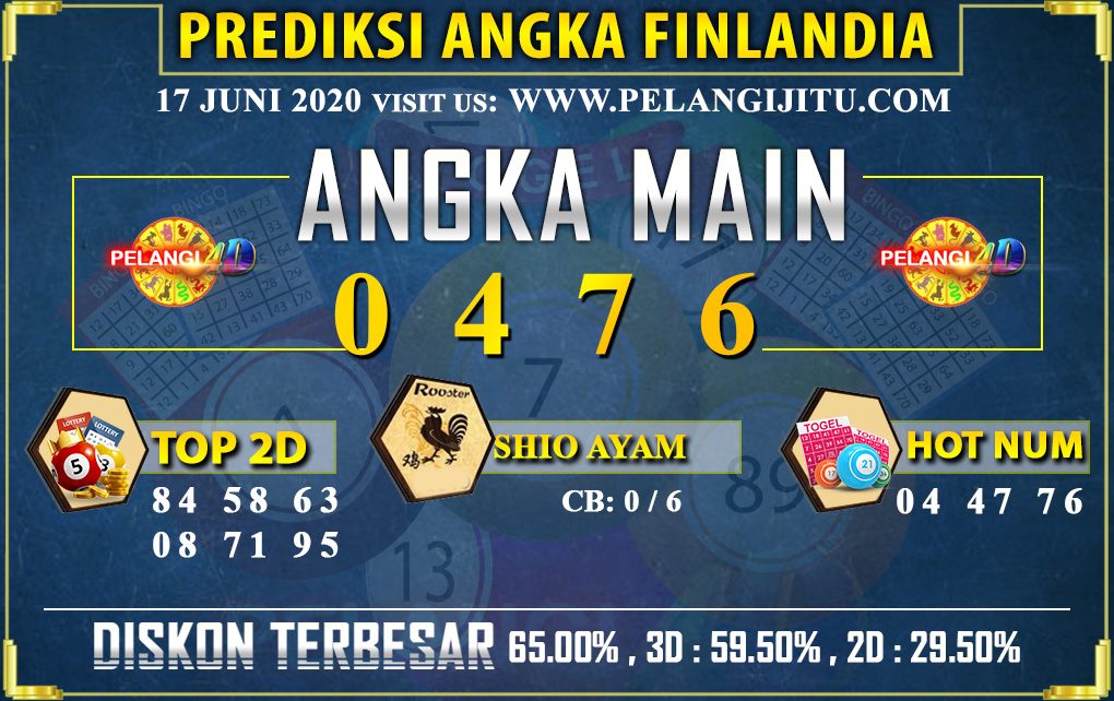 PREDIKSI TOGEL FINLANDIA LOTTERY 17 JUNI 2020