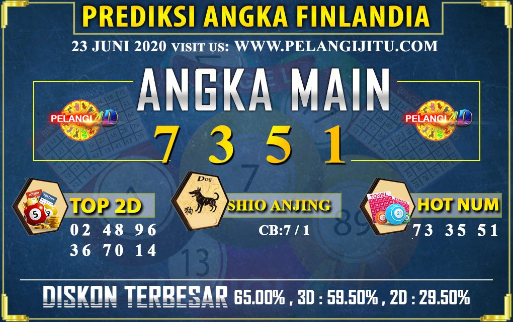 PREDIKSI TOGEL FINLANDIA LOTTERY 23 JUNI 2020