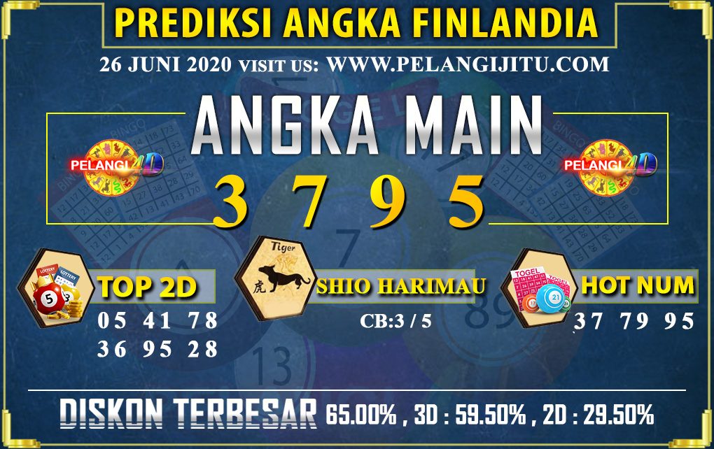 PREDIKSI TOGEL FINLANDIA LOTTERY 26 JUNI 2020