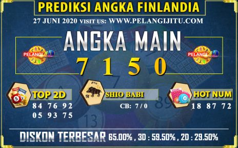 PREDIKSI TOGEL FINLANDIA LOTTERY 26 JUNI 2020