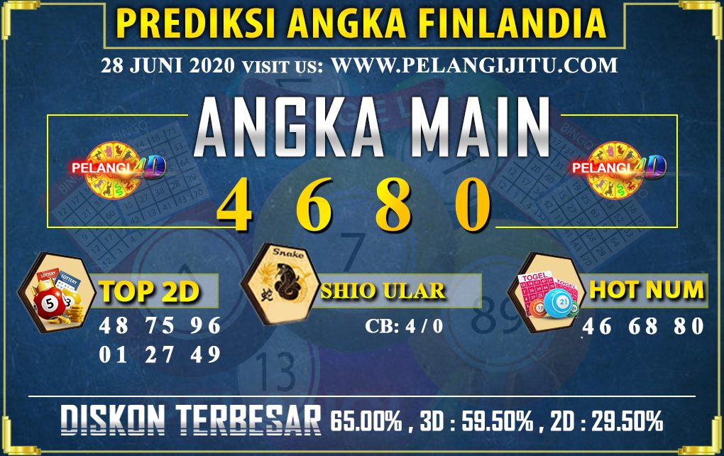 PREDIKSI TOGEL FINLANDIA LOTTERY 28 JUNI 2020