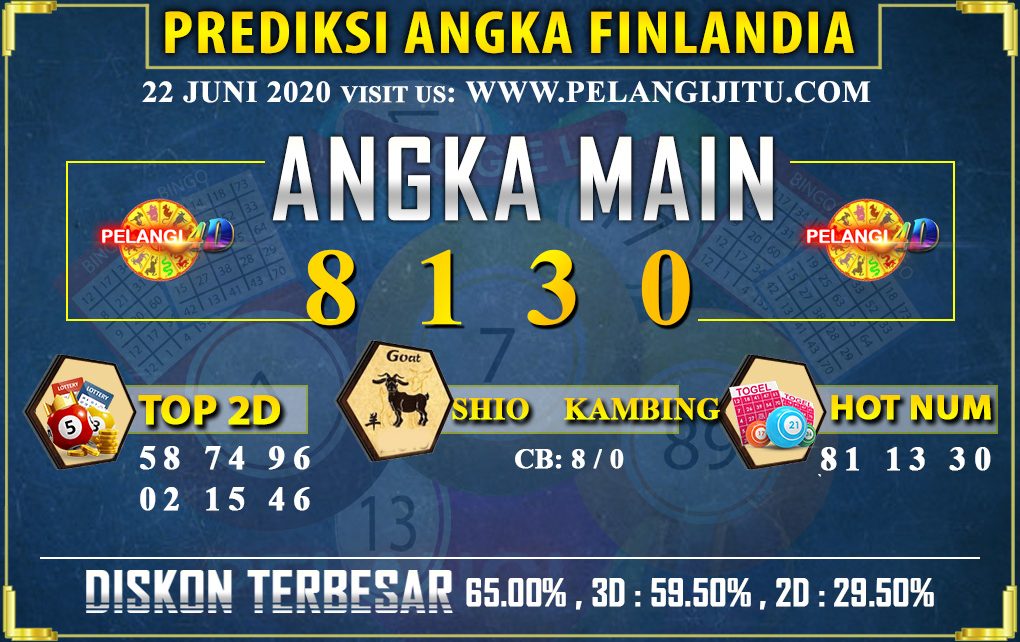 PREDIKSI TOGEL FINLANDIA LOTTERY 22 JUNI 2020