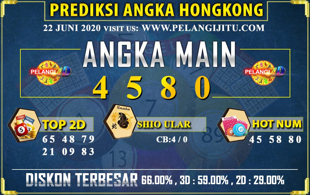 PREDIKSI TOGEL HONGKONG POOLS 22 JUNI 2020