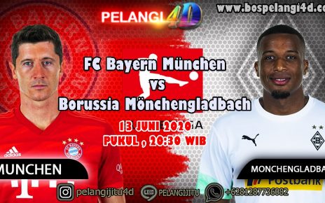 Prediksi Bayern Munchen Vs Borussia Monchengladbach 13 Juni 2020