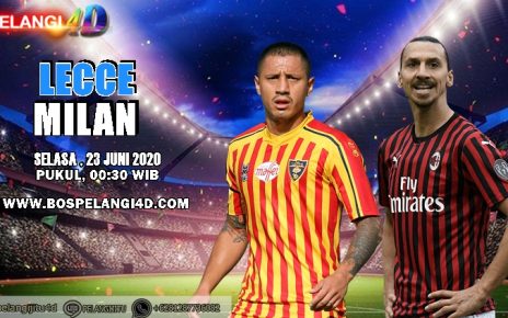 Prediksi Lecce Vs AC Milan 23 Juni 2020
