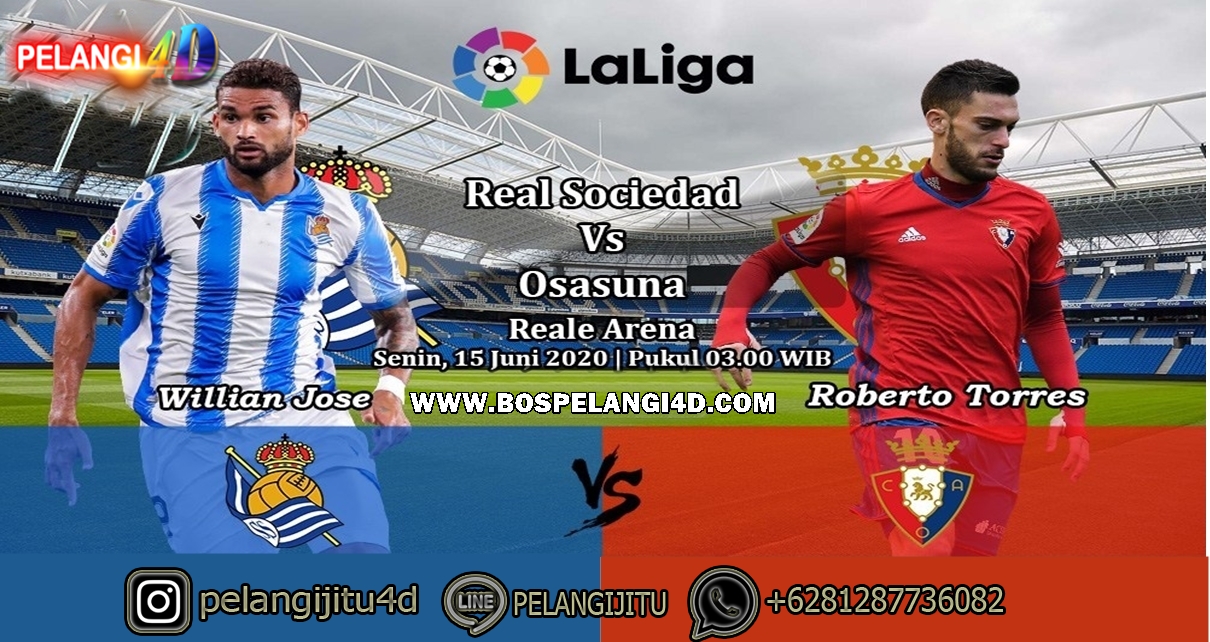 Prediksi Real Sociedad Vs Osasuna 15 Juni 2020