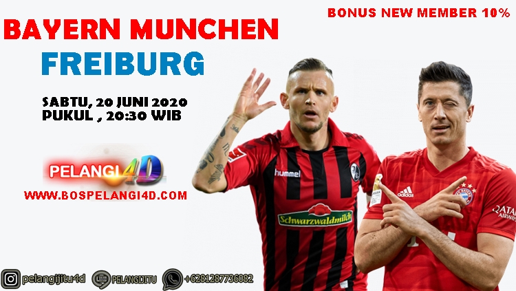 Prediksi Bayern Munchen Vs Freiburg 20 Juni 2020