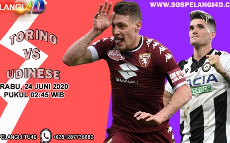 Prediksi Torino Vs Udinese 24 Juni 2020