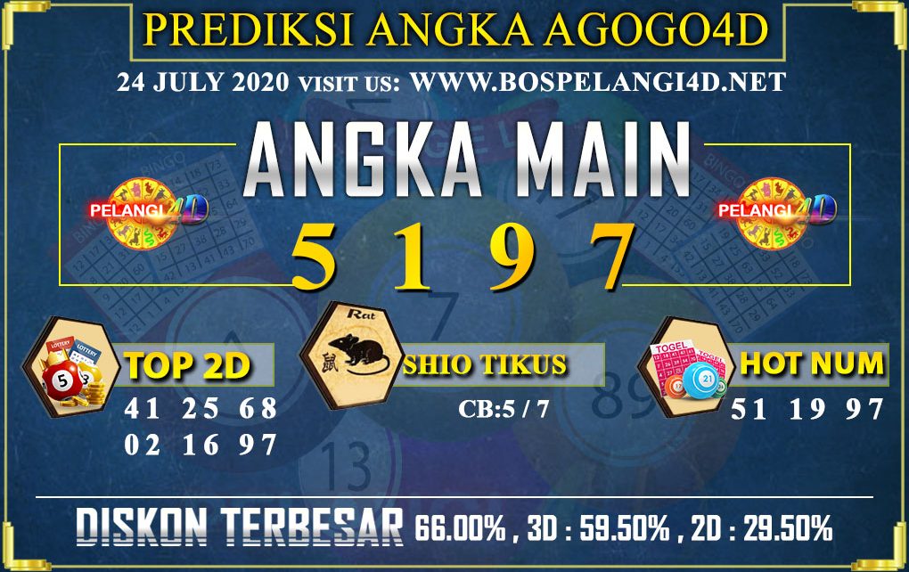 PREDIKSI TOGEL AGOGO4D 24 july 2020