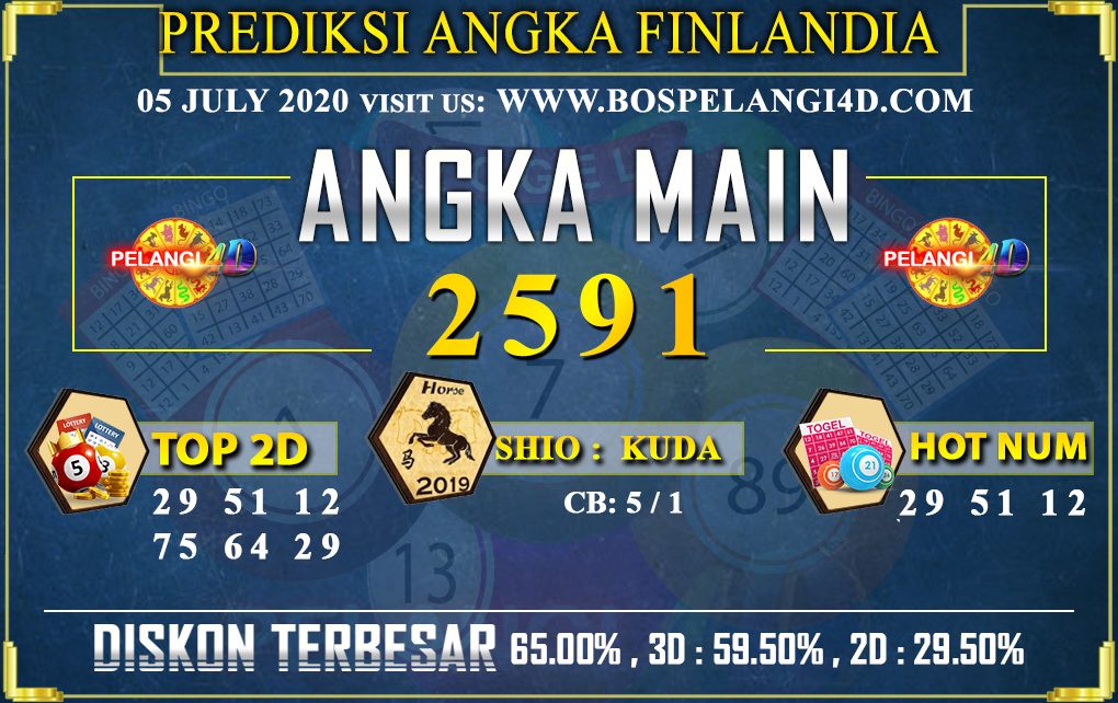 PREDIKSI TOGEL FINLANDIA LOTTERY 05 july 2020