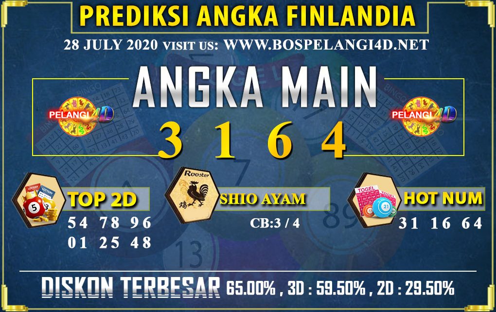 PREDIKSI TOGEL FINLANDIA LOTTERY 28 july 2020