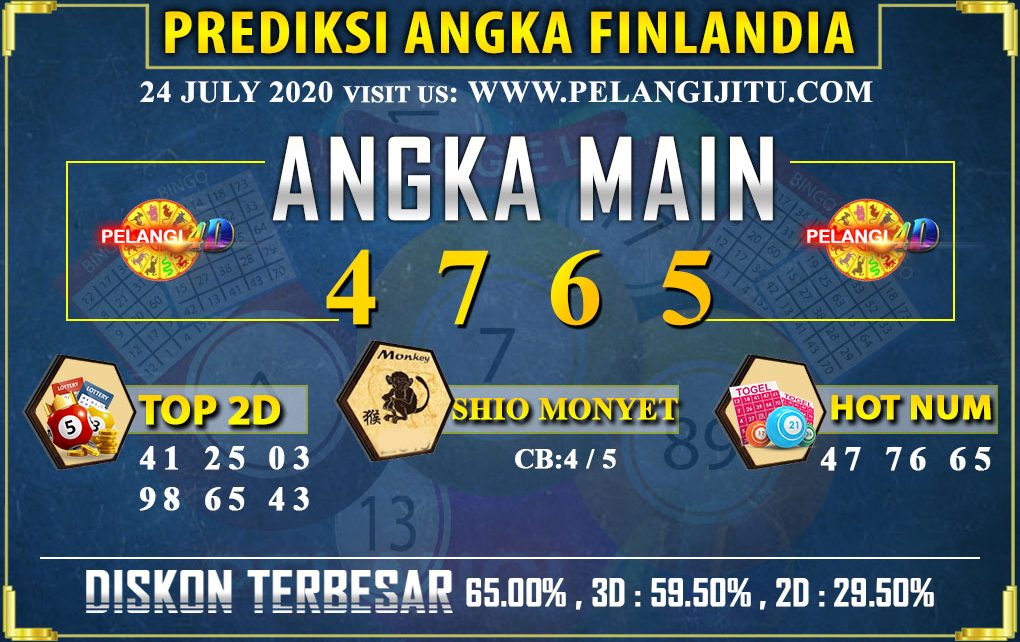 PREDIKSI TOGEL FINLANDIA LOTTERY 24 july 2020