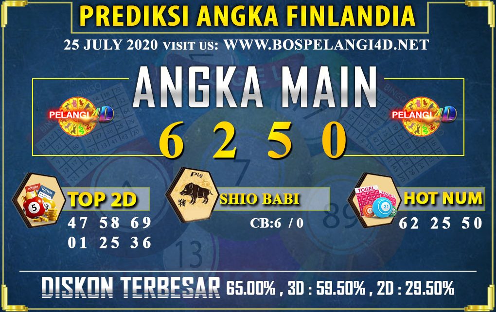 PREDIKSI TOGEL FINLANDIA LOTTERY 25 july 2020