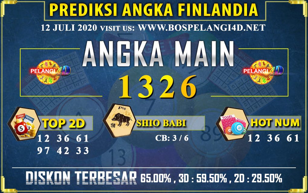 PREDIKSI TOGEL FINLANDIA LOTTERY 12 july 2020